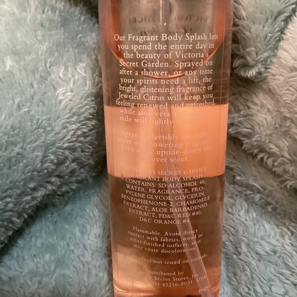 🍑RARE Victoria’s Secret Garden Peach Hyacinth Fragrant Body Splash Body Spray - Picture 5 of 6